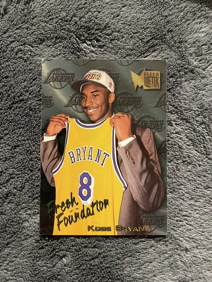 96-97 Fleer Metal Fresh Foundation Kobe Bryant Rookie RC #137 | eBay