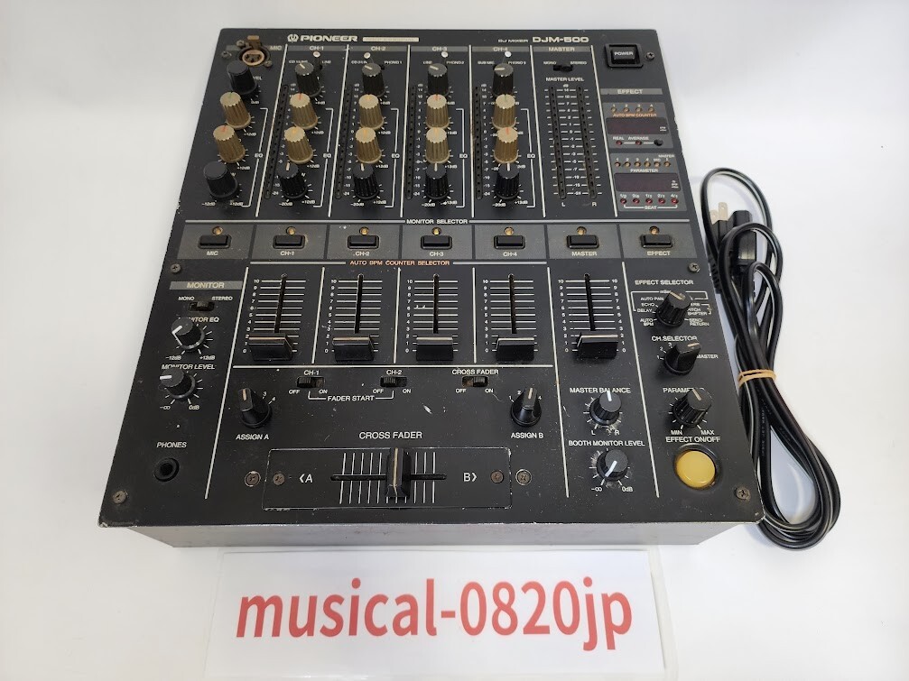 Pioneer DJM-500 DJミキサー(abcabc) Pioneer DJM-500 DJ Mixer Model