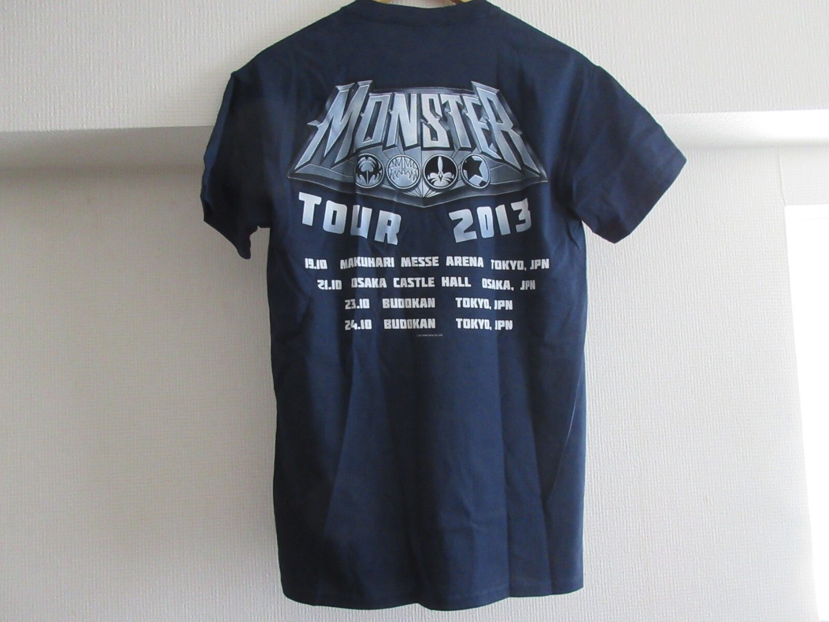KISS Monster Tour 2013 Japan Dark Blue T-Shirt Tee | eBay