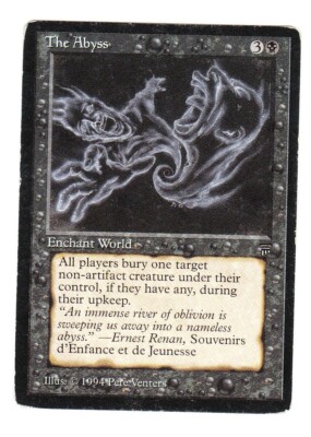 MTG The Abyss 英語版 The Abyss Legends ENGLISH MTG Magic The