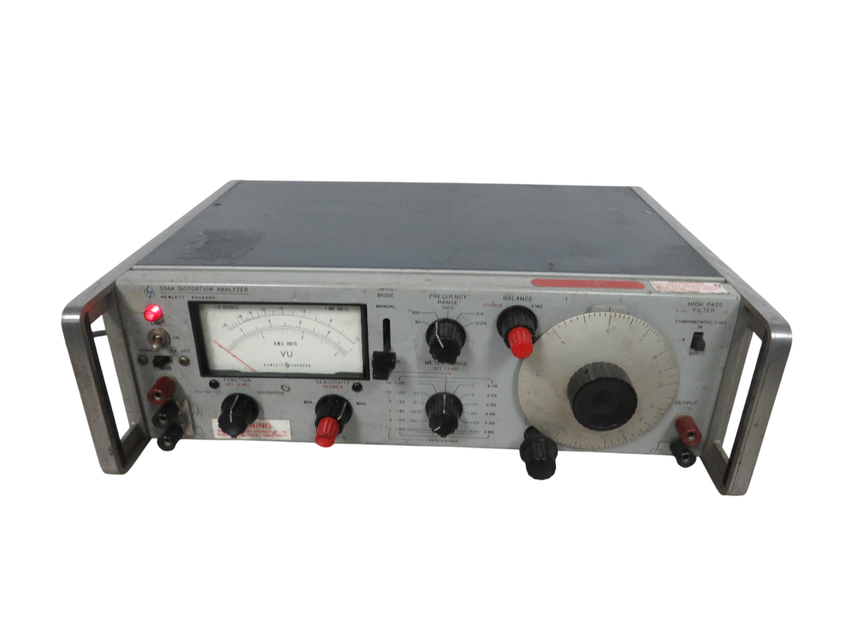 希少品 HP 334A DISTORTION ANALYZER オーディオ歪率計 希少品 HP 334A
