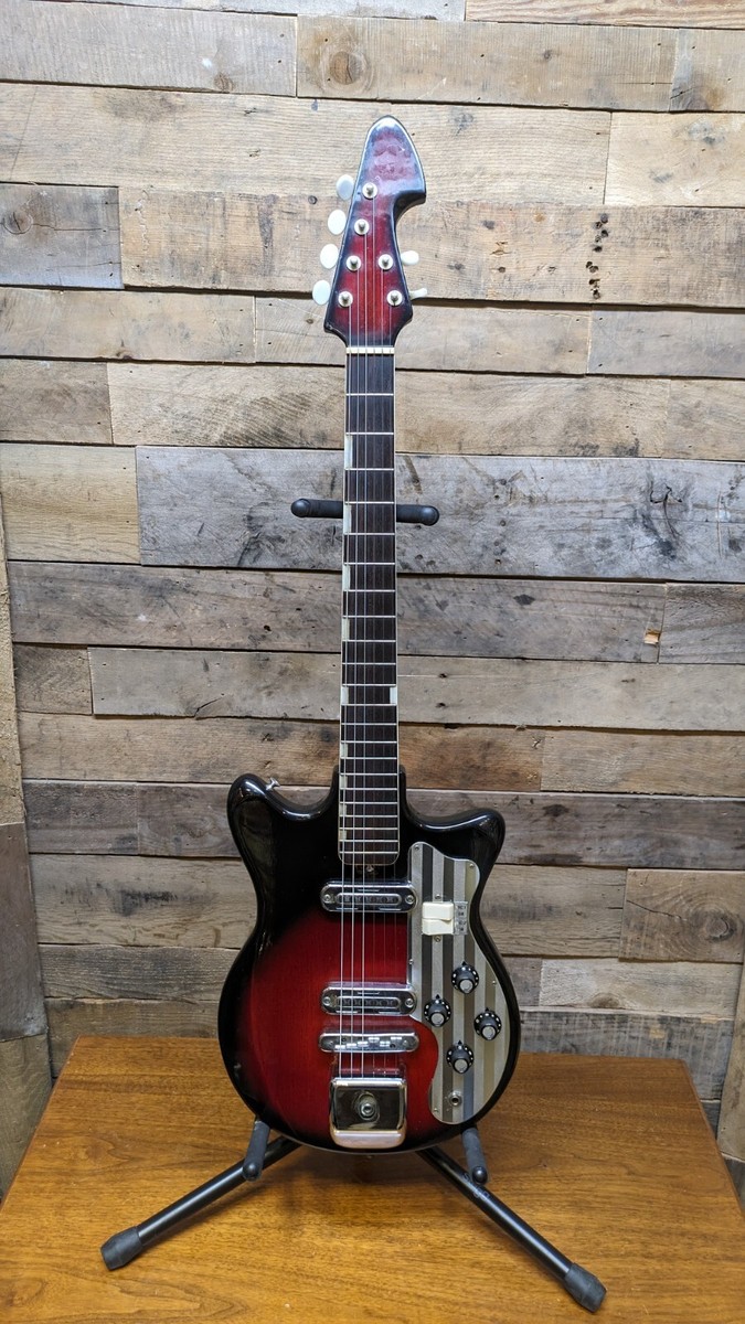 Teisco ET-200 Rare 6x2 Red Vintage MIJ Electric Guitar | eBay