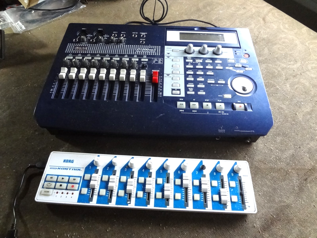 com: KORG D1200 デジタルマルチトラックレコーダー☆現状品 Korg D