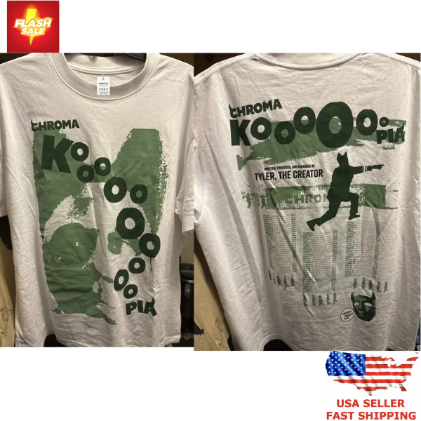 Tyler The Creator Chromakopia Tour 2025 Official Concert Merch T