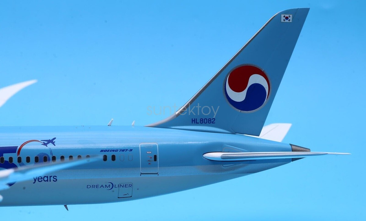JC Wings 大韓航空 Korean 1:200 B787-9 HL8082 Jcwings 大韓航空 787