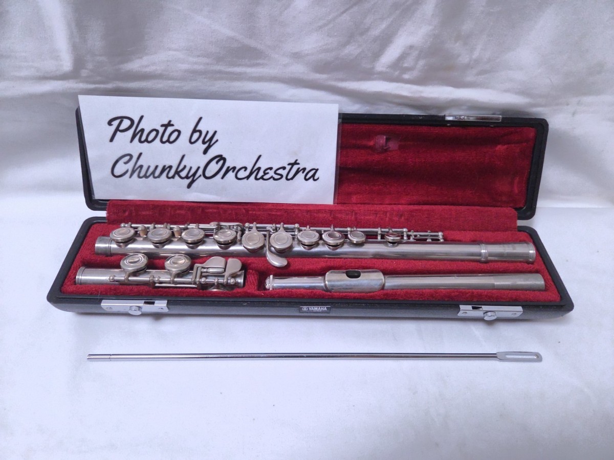 YAMAHA ヤマハ フルート YFL-211 後期モデル Eメカ ケース付き 美品