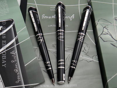 MONTBLANC Jonathan Swift 2012 Writers Limited Edition Set (FP+BP+
