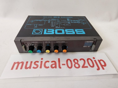 ギター BOSS RRV-10 DIGITAL REVERB Boss RRV-10 Micro Rack Series