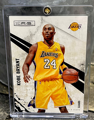 KOBE BRYANT CARD - PANINI SP INSERT LAKERS JERSEY #24 #8 - RARE