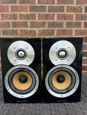 B&W Bowers & Wilkins CM1 Bookshelf Speakers PAIR | eBay