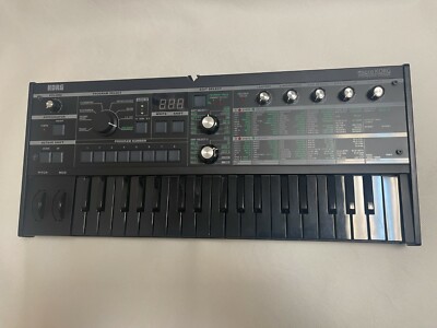 KORG microKORG Synthesizer Vocoder Keyboard Black x Black Limited