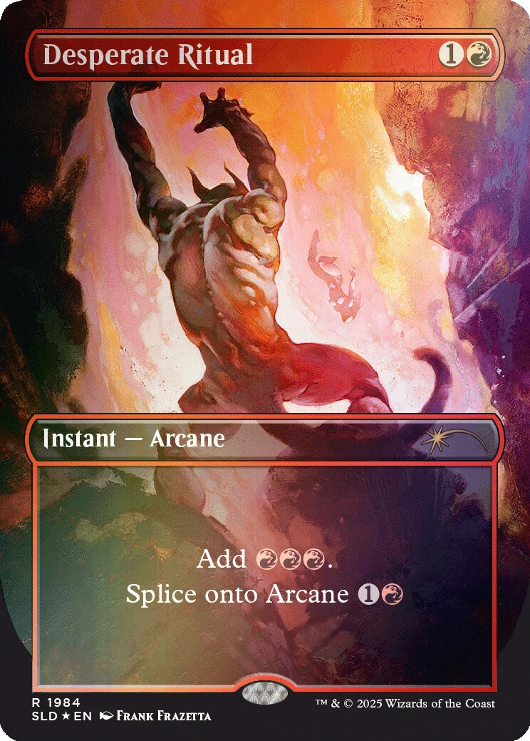 MTG Secret Lair Frank Frazetta Foil版 PREORDER MTG Secret Lair Art