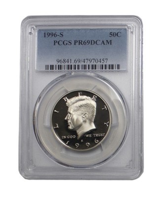 1996 -S Kennedy Proof Half Dollar DCAM PCGS PR69 | eBay