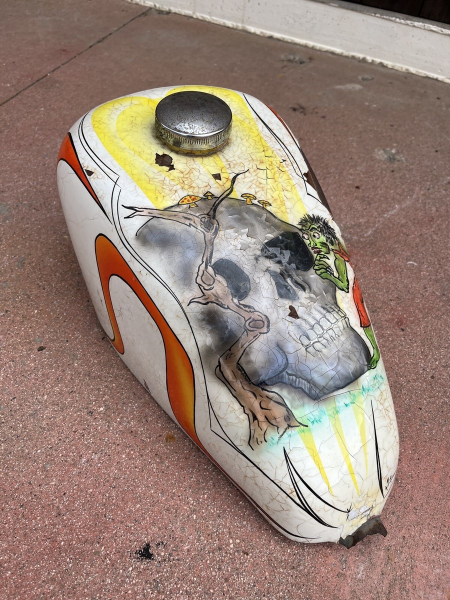 Harley Knucklehead Custom Chopper Sportster Survivor Gas Tank