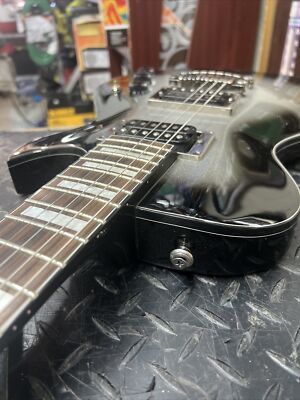 Ibanez N427 Single Cutaway 6 String Electric Guitar Black/Silver