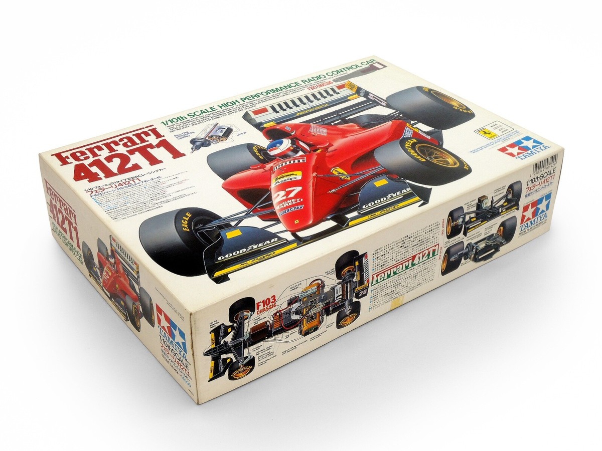 タミヤFERRARI 412T1 1/10電動RCフォーミュラー1レーシングカー Tamiya