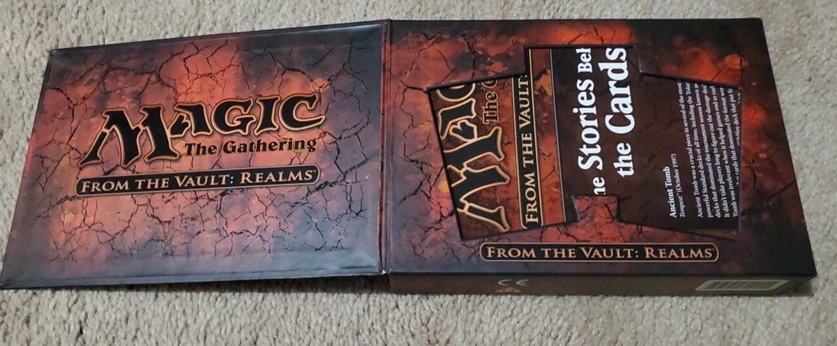 Magic The Gathering From The Vault: Realms Empty Box and Poster
