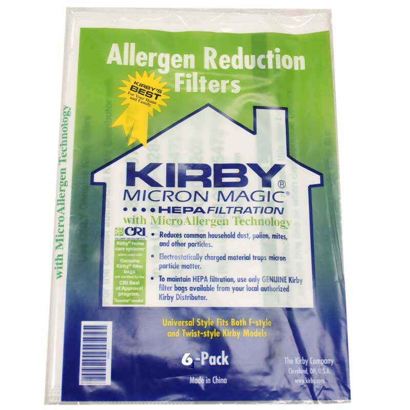Kirby 204811 Genuine HEPA Filtration Vacuum Bags for Sentria