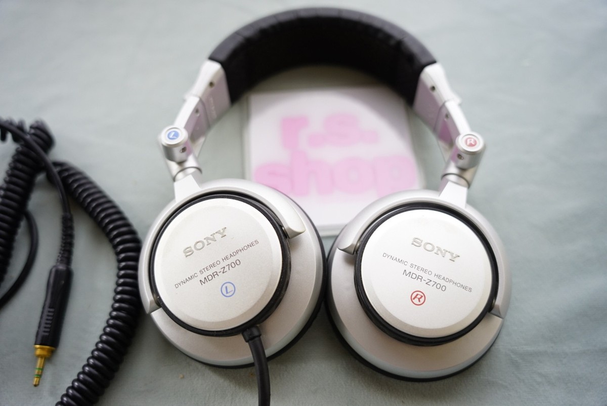 SONY MDR-Z700 DJ Dynamic Stereo Headphones Made in JAPAN mini plug