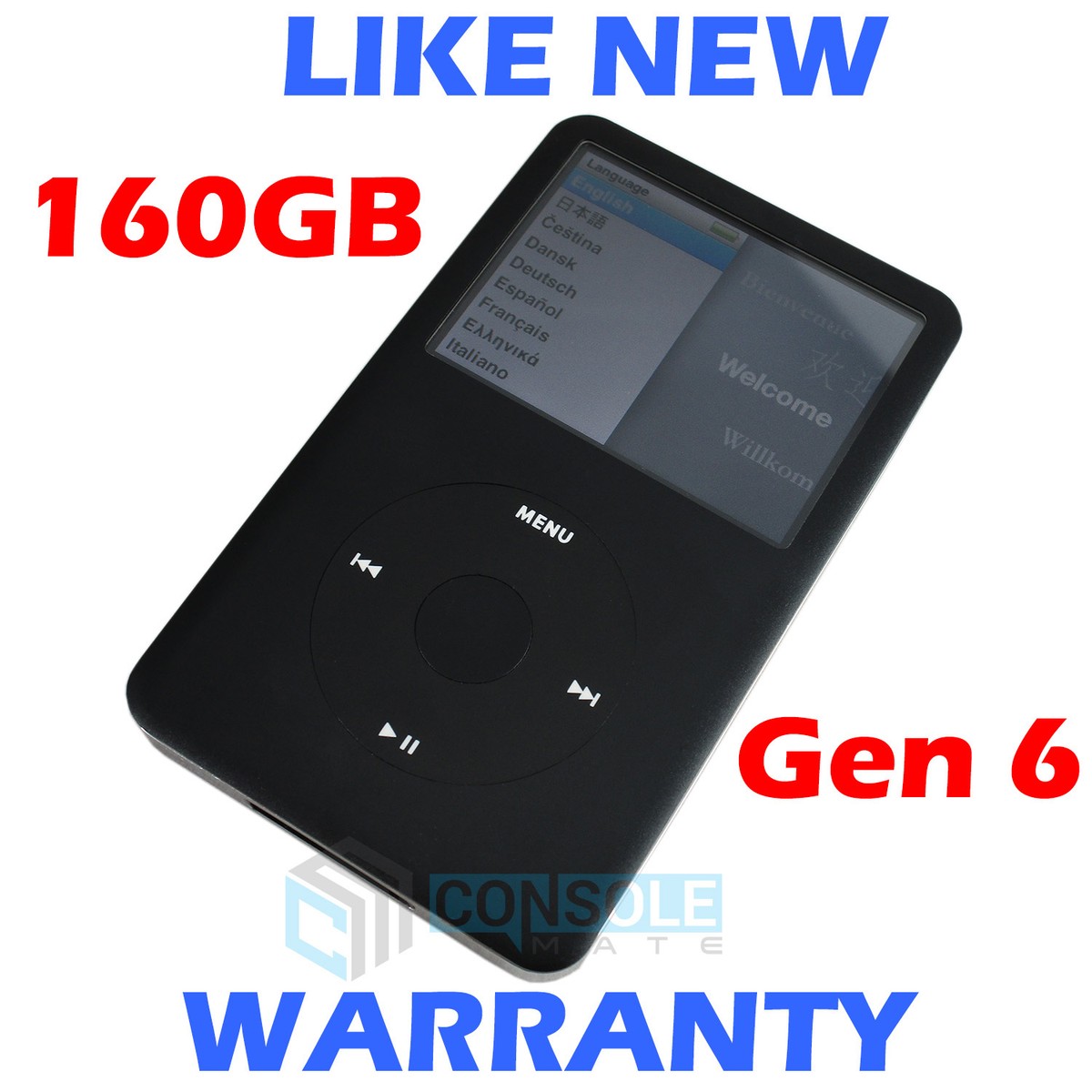 Apple iPod Classic 160GB Black アップル アイポッド クラシック 160GB