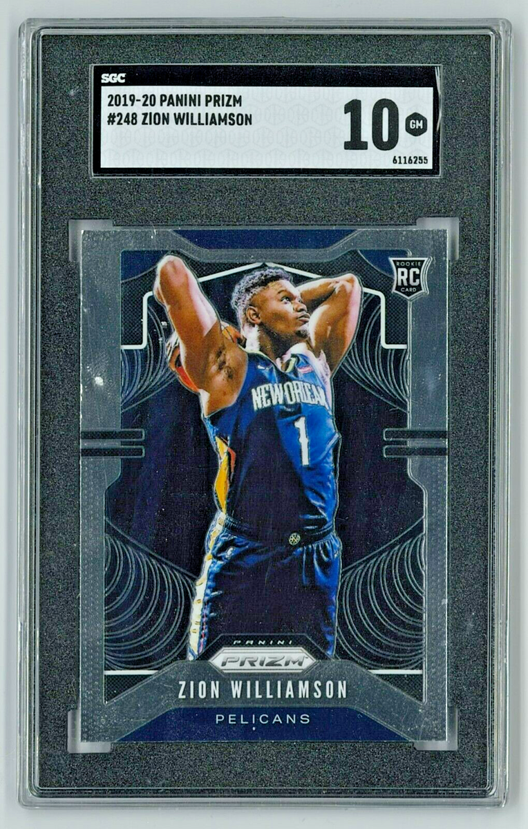 NBAカード Zion williamson RC BLUE 99シリ NBAカード Zion williamson