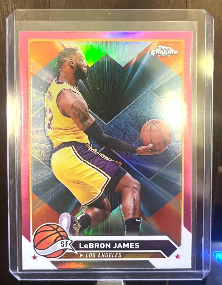 2024 Topps Chrome Lebron James Pink Refractor | eBay