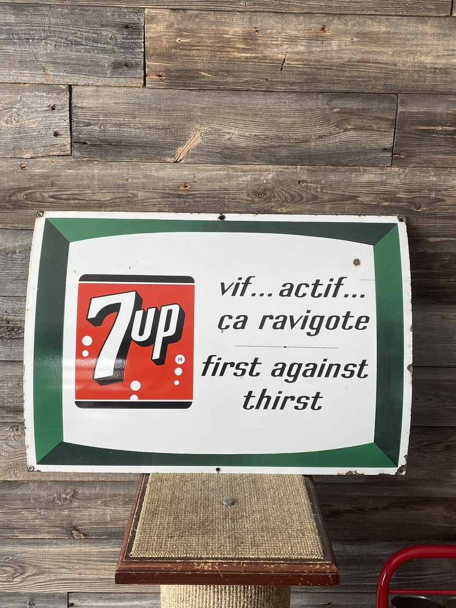セブンアップ・vintage 7-up 1947年広告 コレクタブル セブンアップ