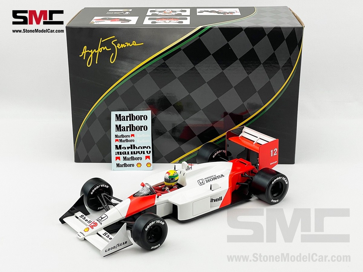 Mclaren MP4/4 #12 Ayrton Senna 1988 F1 World Champion 1:18 Premium