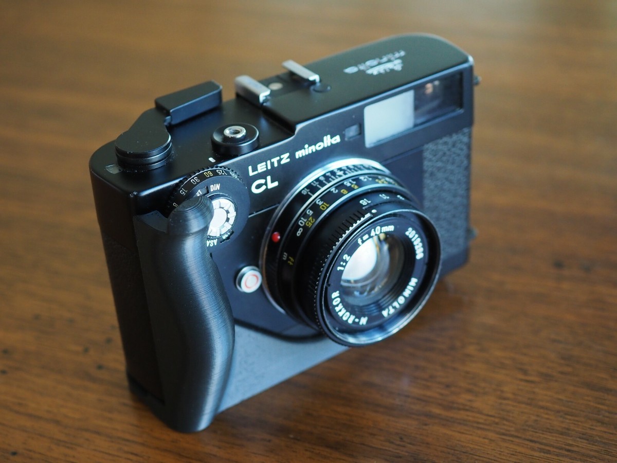 Leica Leitz Minolta CL Hand Grip STD, ARCA Swiss Type, Neck Strap