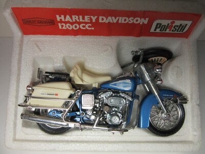Polistil Harley Davidson Electra Glide. Vintage 1973. Rare. Made