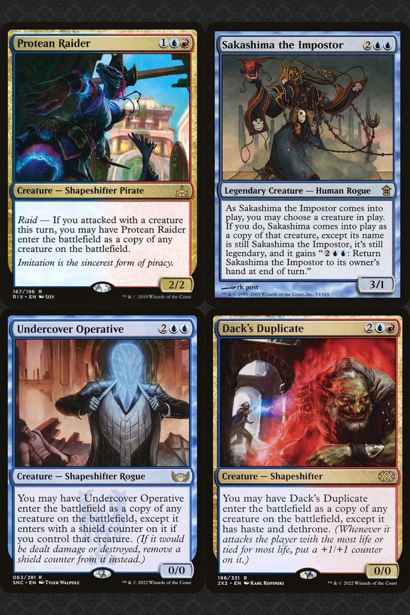 Sakashima of a Thousand Faces Commander Deck Copy Clone Magic MTG