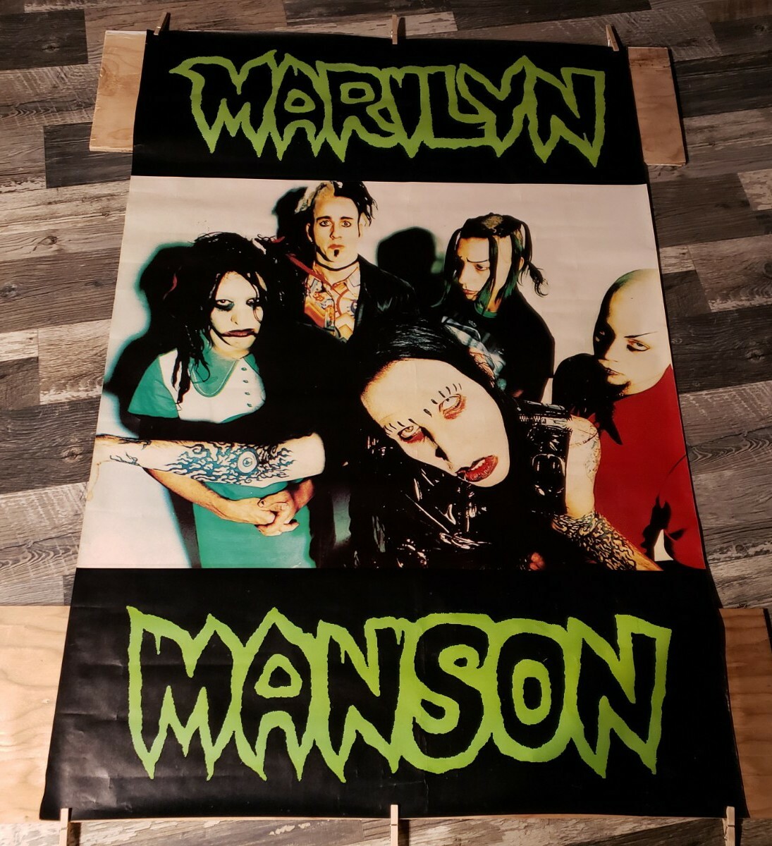 Vintage Marilyn Manson subway poster 39 x 60 | eBay
