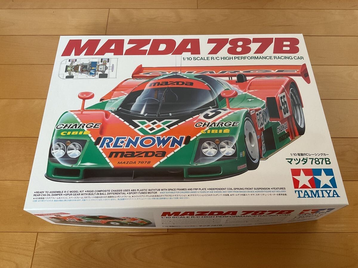 タミヤ マツダ 787B 1/10 RC Tamiya 1/10 Electric RC Car No.218