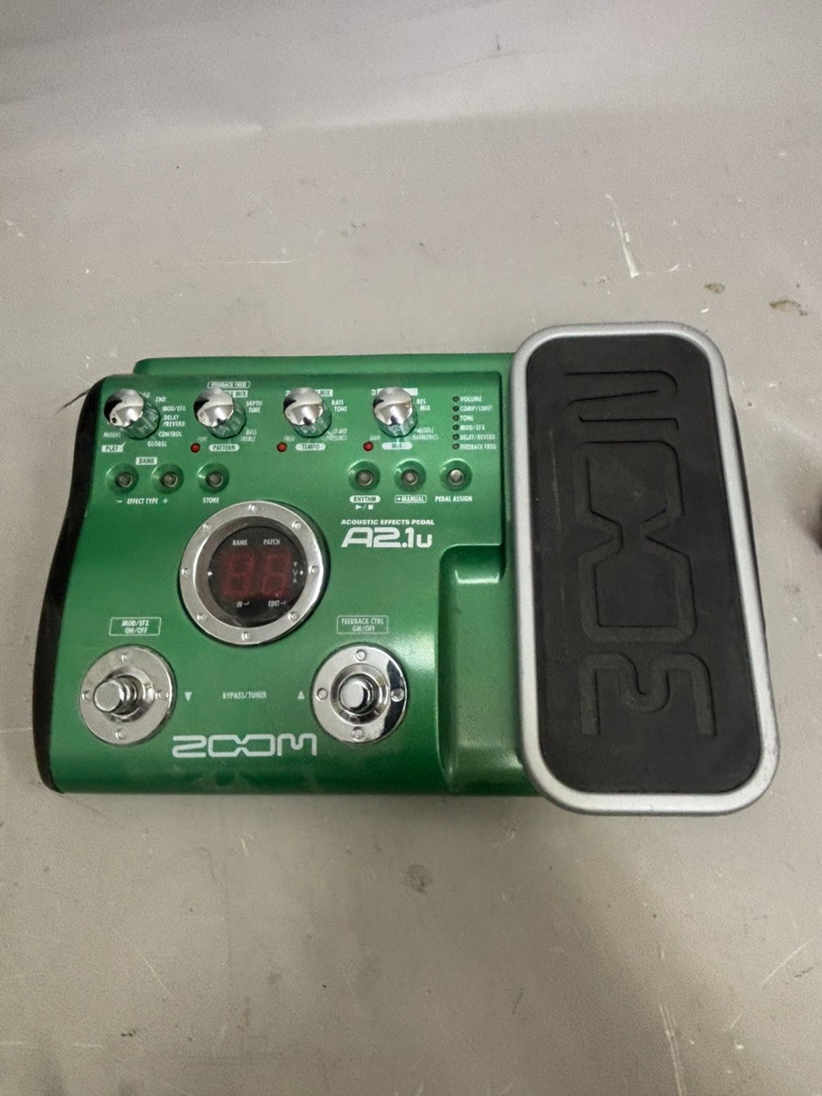 ギター ZOOM A2 Acoustic Effects Pedal Zoom A2 Acoustic Effects