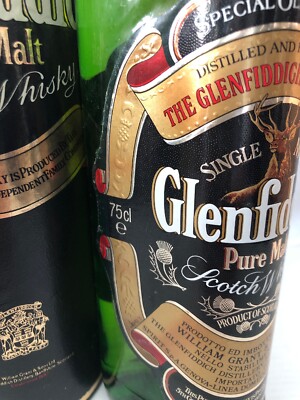 Glenfiddich Pure Malt rare Old Design 750ml 43% Vol. - Vintage | eBay