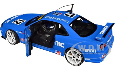 2000 NISSAN SKYLINE GT-R (R34) RHD #12 CALSONIC TRIBUTE 1/18 BY