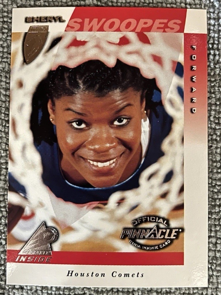 WNBA Sheryl Swoopes RC HOF サインカード WNBA Sheryl Swoopes RC HOF