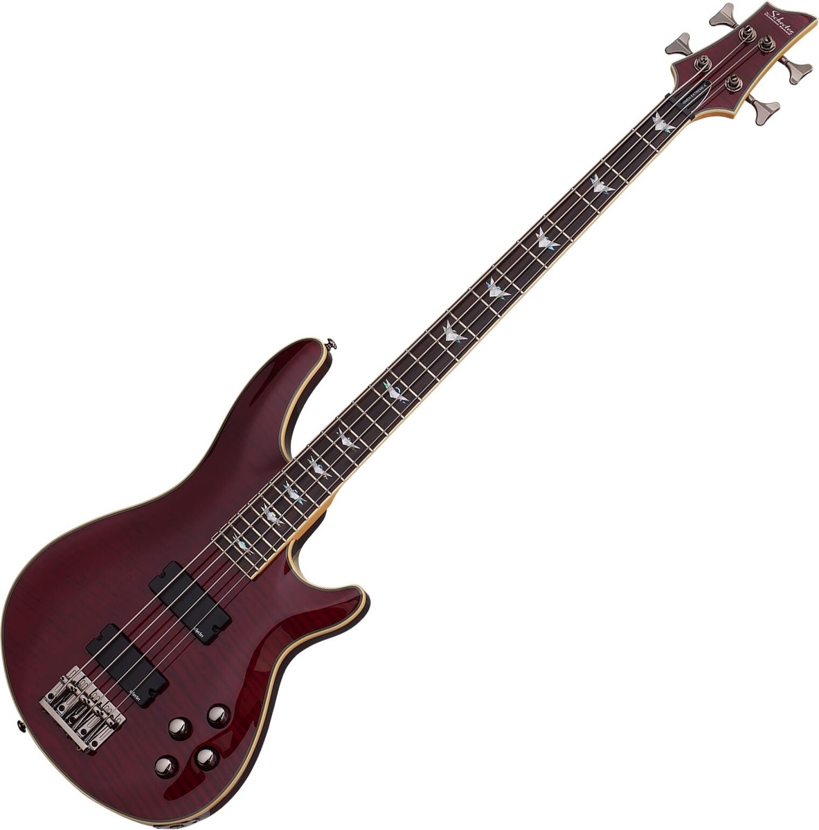 Schecter Omen Extreme-4 Electric Bass in Black Cherry Finish | eBay