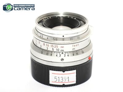 Leica Summicron M 35mm F/2 Lens 1st Vers. 8 Elements Canada *READ