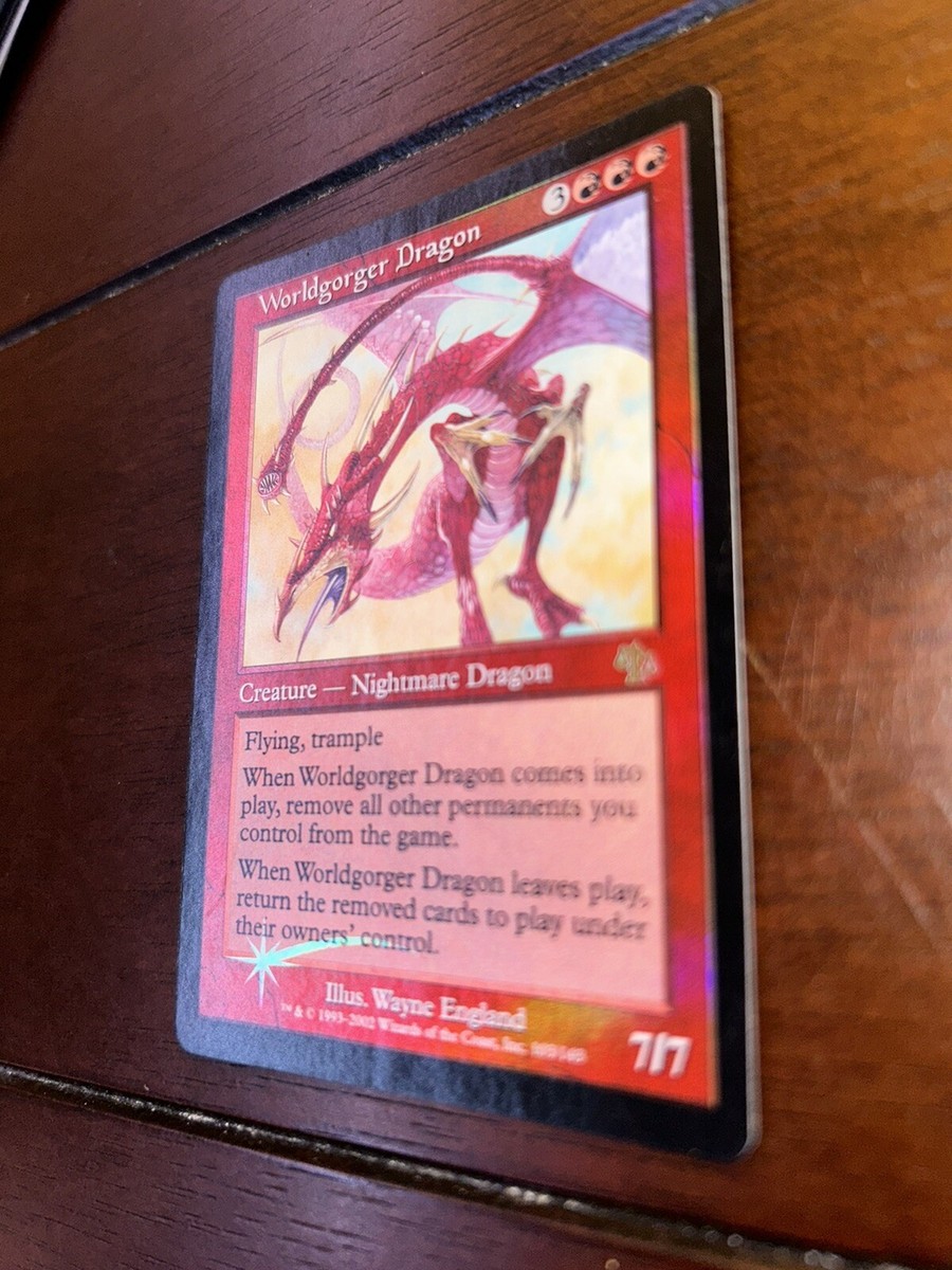 mtg 世界喰らいのドラゴン ジャッジメント FOIL mtg 世界喰らいの