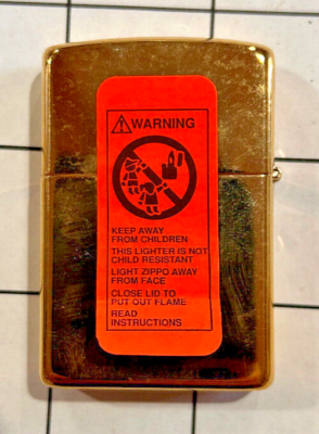 1996 Camel the Camels Are Coming Zippo Lighter 22K Gold Plated MIB