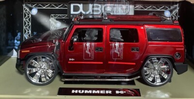 Hummer H2 DUB CITY BIG BALLER$ JADA 1:18 SCALE Die-cast Collection