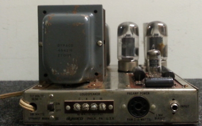 Vintage Dynaco Dynakit Mark III Monoblock Tube Amplifier with