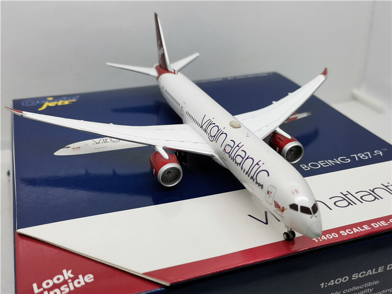 GeminiJets Virgin Atlantic for Boeing B787-9 G-VZIG 1:400 plane