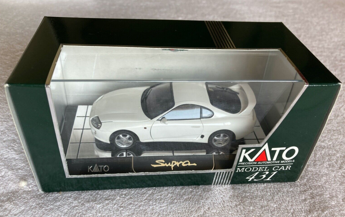 希少 KATO 1/43 スープラ シルバー 超精密モデル KATO Toyota SUPRA