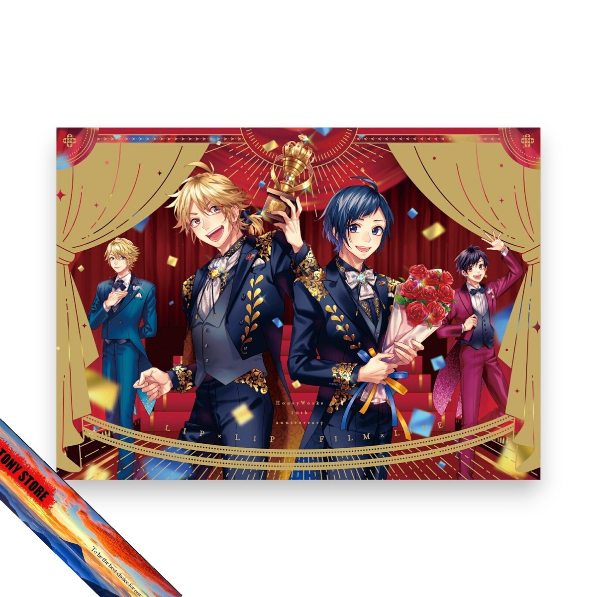 HoneyWorks LIP×LIP クリアファイルセット HoneyWorks LIP×LIP クリア