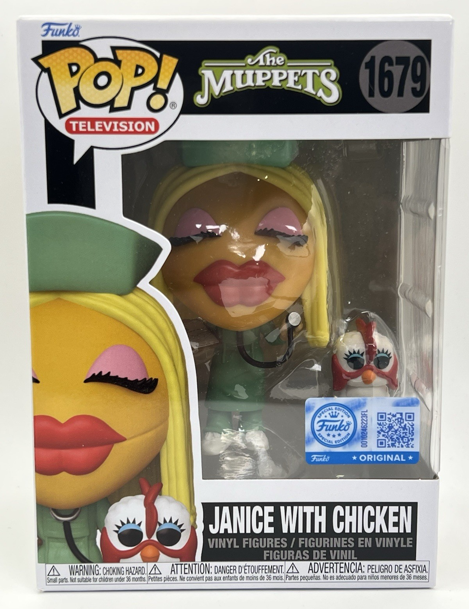 Funko Pop! Nurse Janice with Chicken #1678 The Muppets Exclusive +