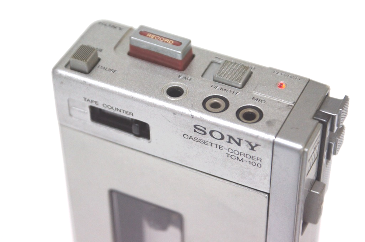 Sony TCM-100 TPS-L2 Successor Model Cassette Recorder Walkman