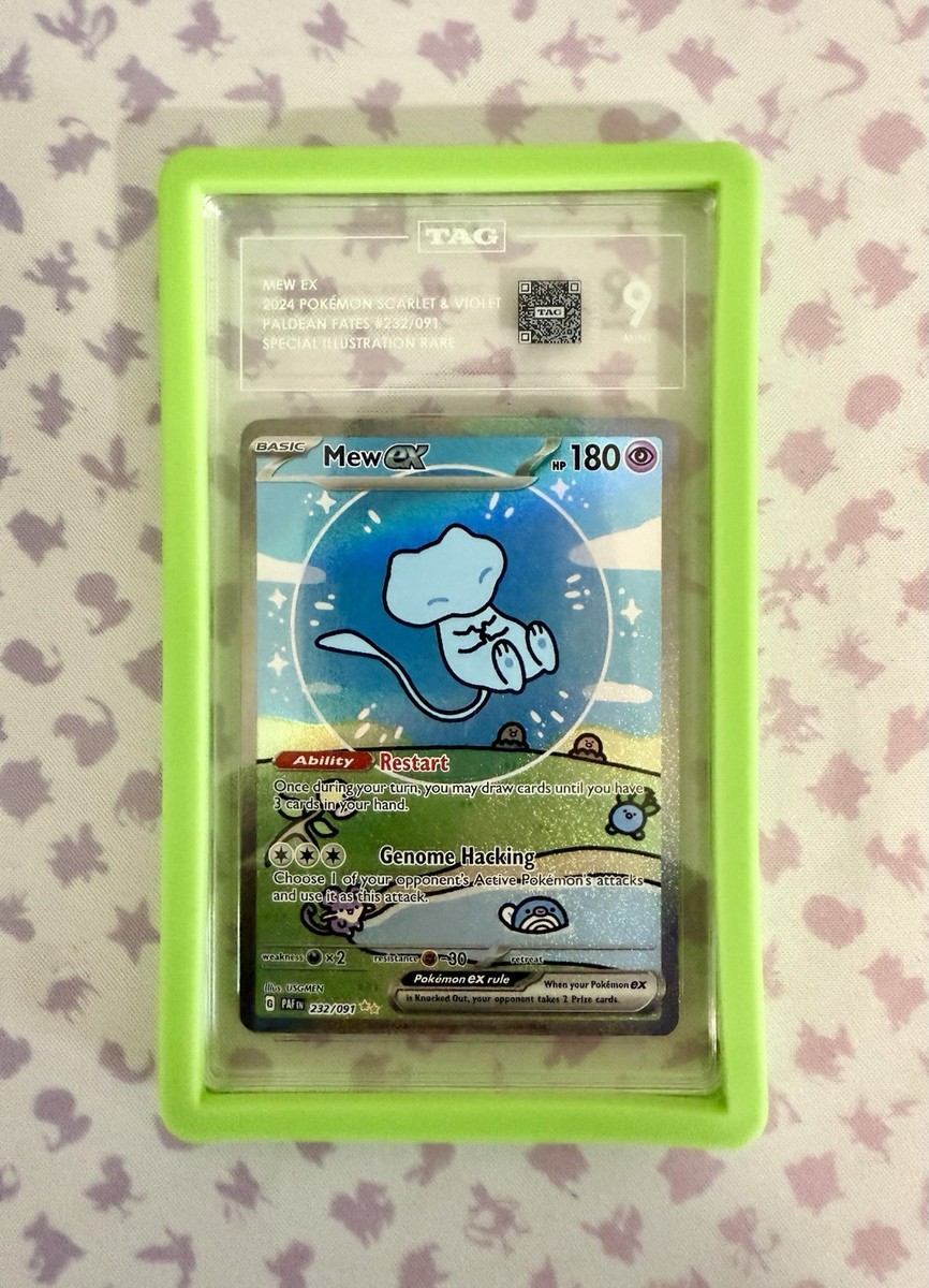 Mew ex 232/091 Sv: Paldean Fates Holo | eBay