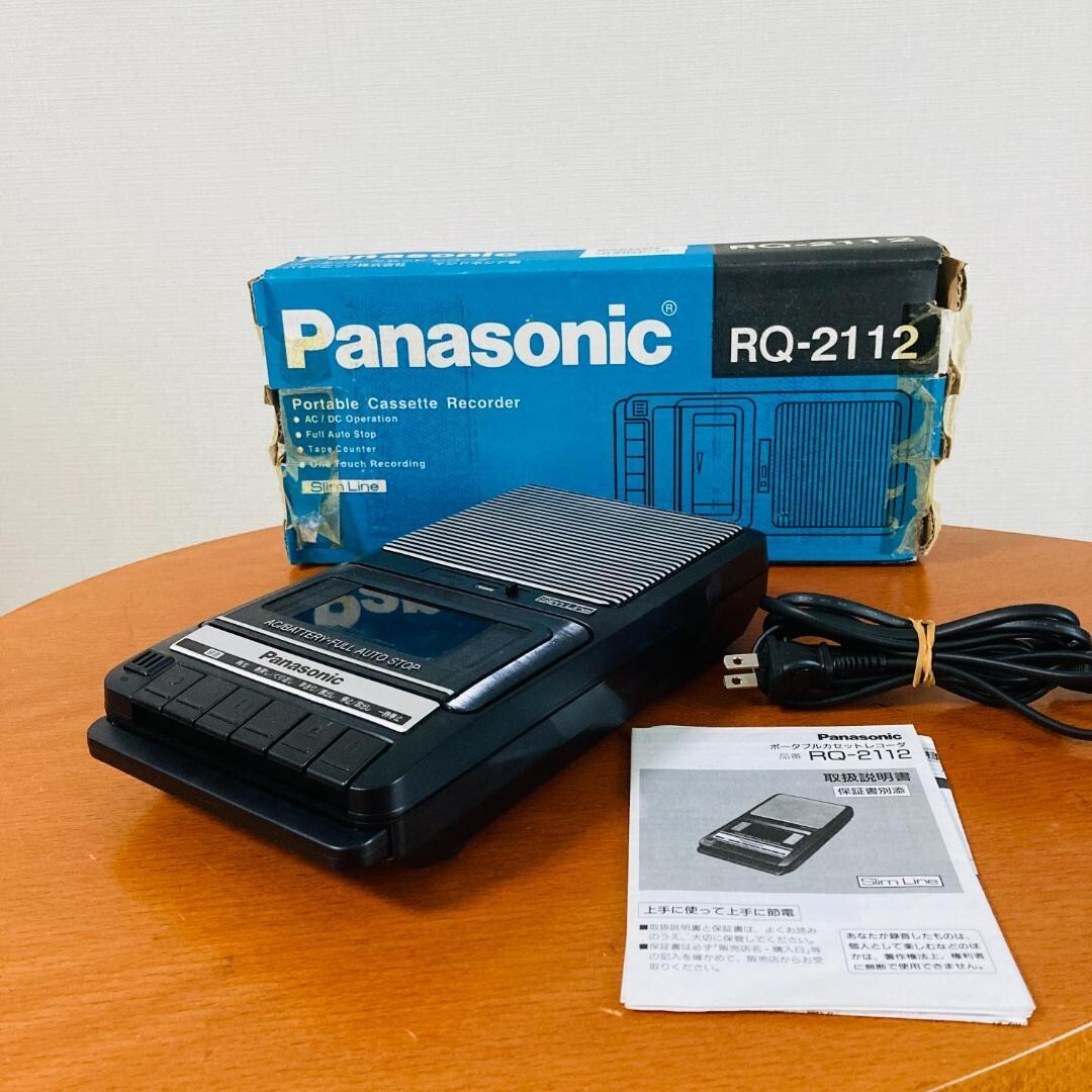 Panasonic RQ-2112 ポータブルカセットレコーダー パナソニック RQ